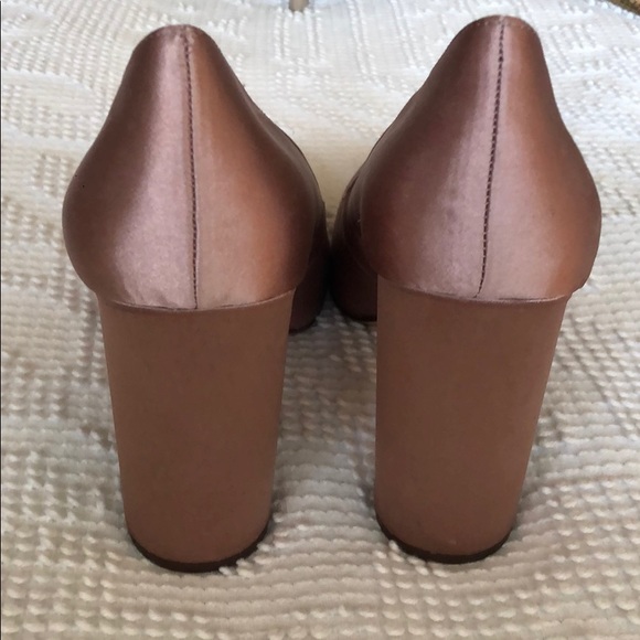 Nine West satin chunky heel - Picture 4 of 5